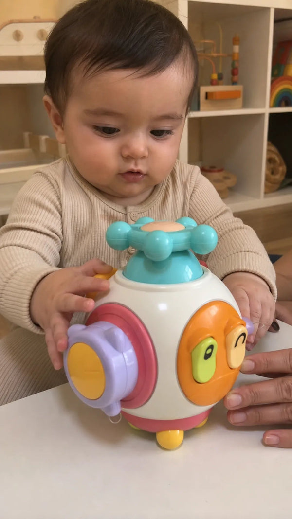 CuboBaby Criativae - 6つの仕掛けが詰まったモンテッソーリ知育キューブ