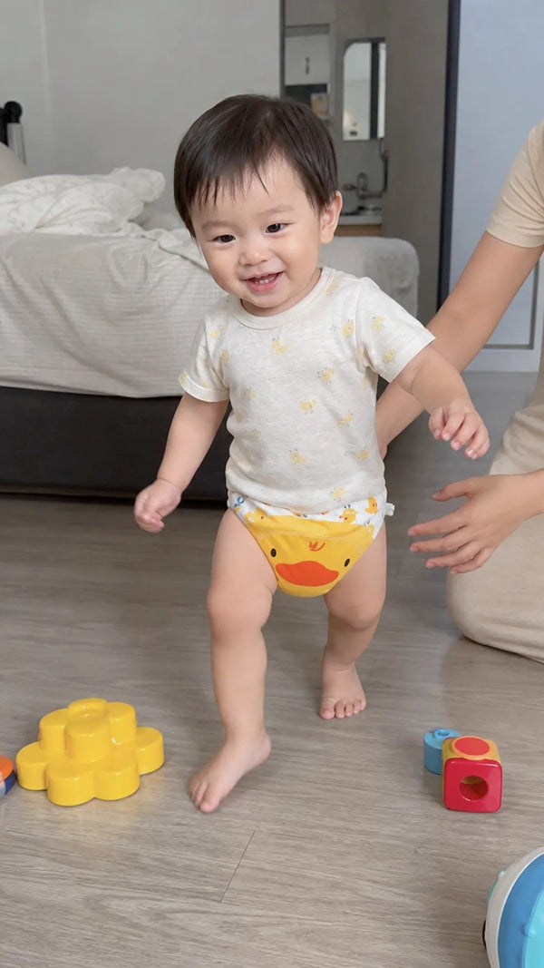 Cute Baby Criativae - おむつ卒業を助ける布トレーニングパンツ3枚セット