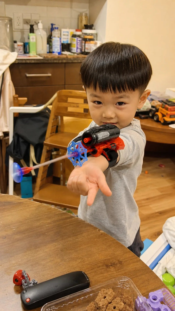 Spider Shot Criativae - 吸盤ダーツで的当て遊びのウェブランチャー