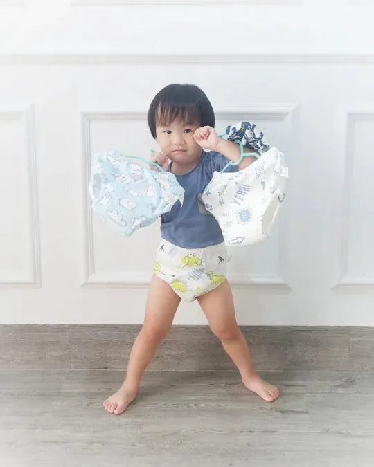 Cute Baby Criativae - おむつ卒業を助ける布トレーニングパンツ3枚セット