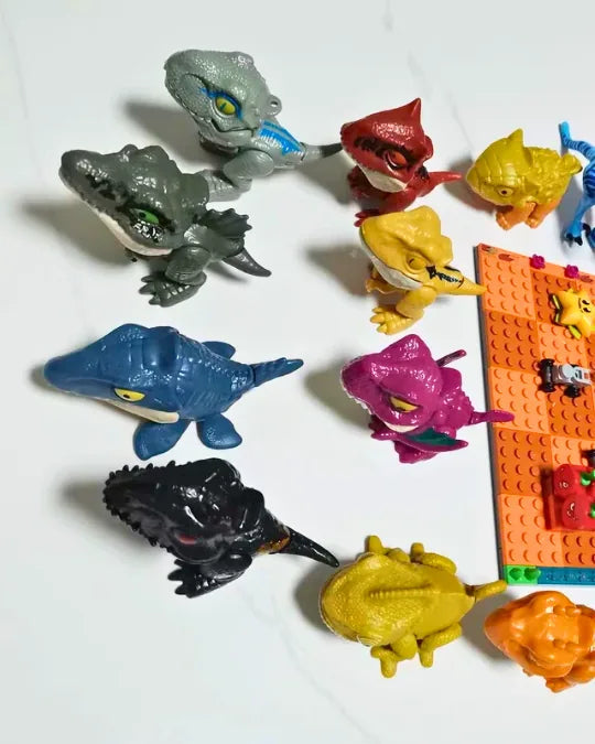 ガブガブザウルス Criativae - 指をパクッとくわえるミニ恐竜セット