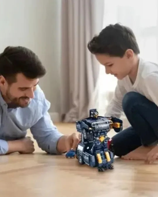 Robotcar Criativae - 車からロボットに変形する2WAYパトカー