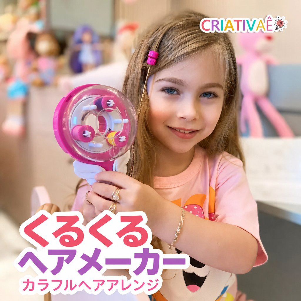 くるくるヘアメーカー Criativae - おうちでできるカラフルヘアアレンジ