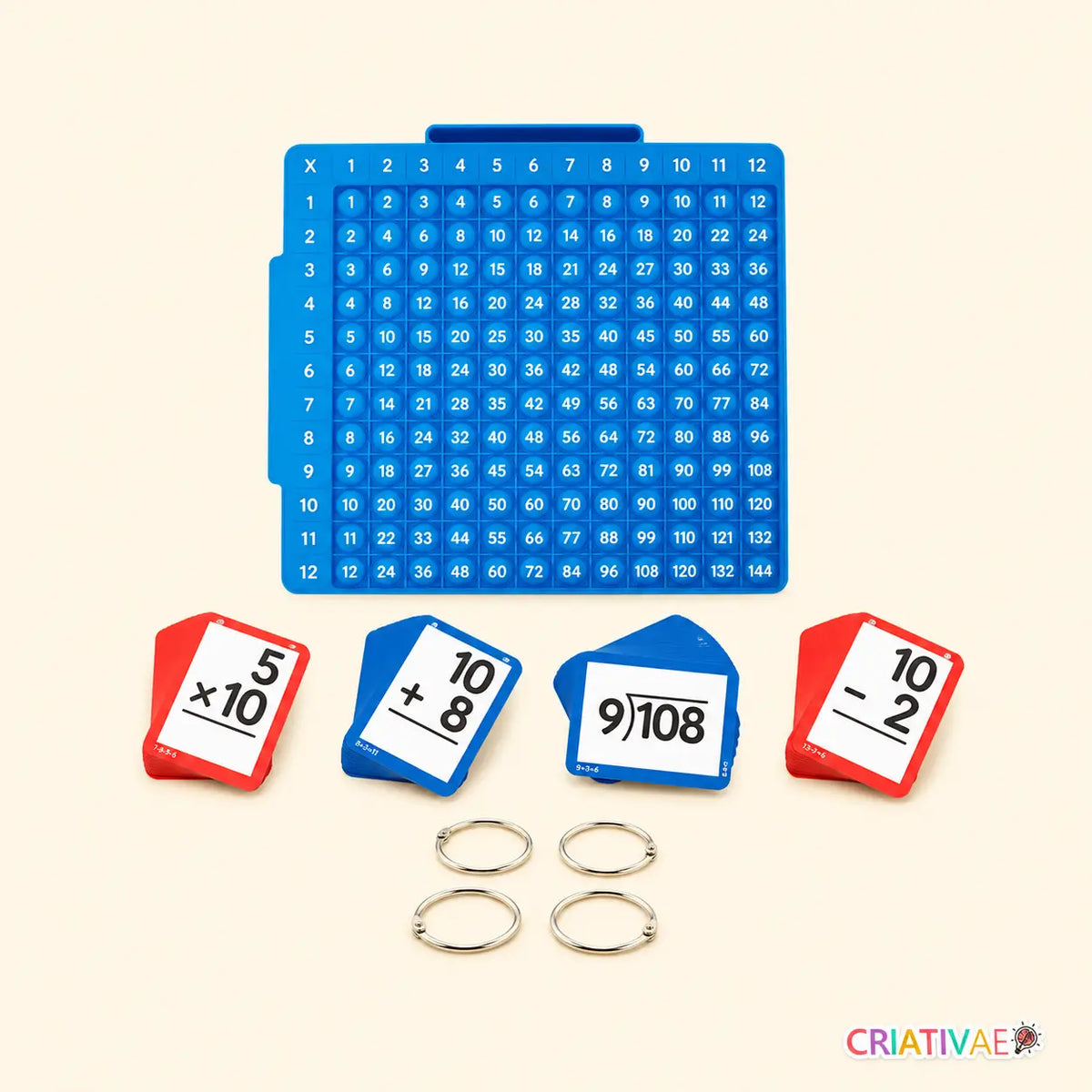 ポップイットさんすうキット Criativae - 分数と四則演算をあそんで学ぶ