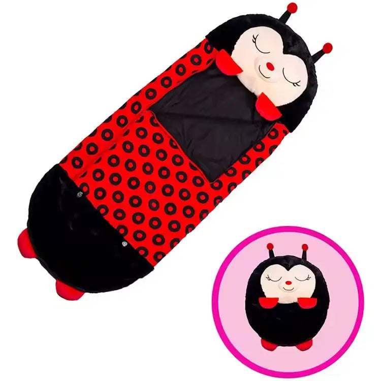 もこもこスリーパー Criativae - まくらにもなる3WAYこども寝袋