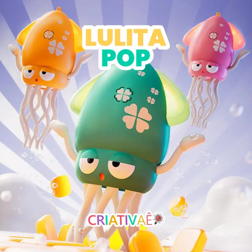 ルリータポップ Criativae - 歩いて踊って光るイカのおもちゃ
