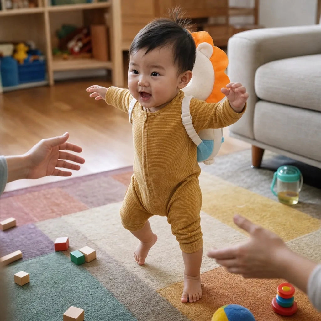 Baby Care Criativae - 転んでも安心、後頭部を守るクッションリュック