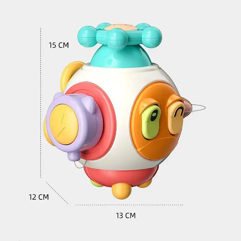 CuboBaby Criativae - 6つの仕掛けが詰まったモンテッソーリ知育キューブ