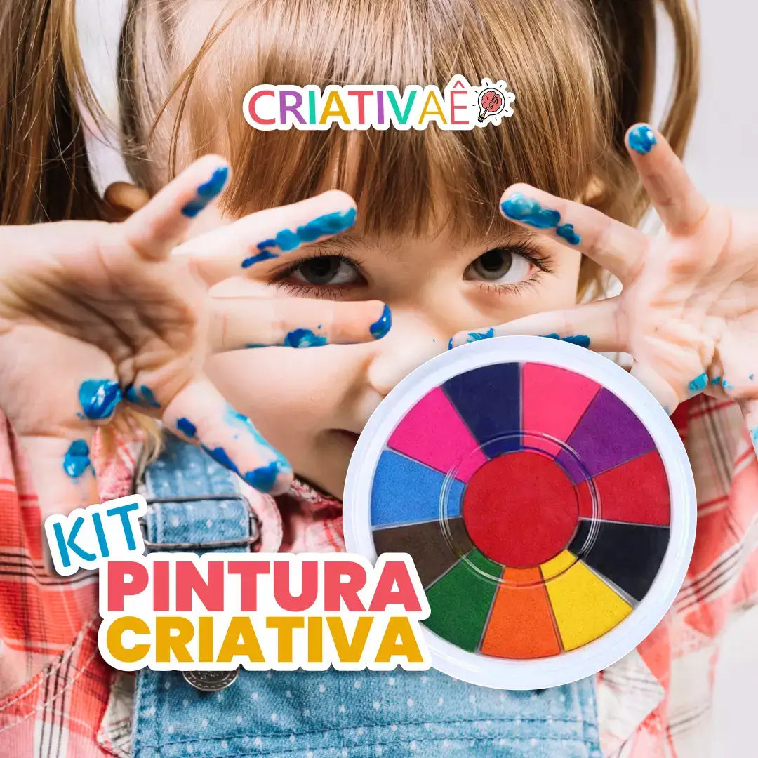 ゆびえのぐ Criativae - 手で描くモンテッソーリ絵の具セット