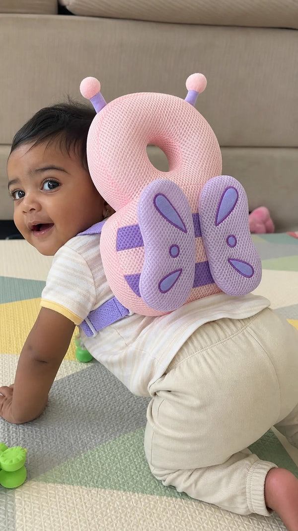 Baby Care Criativae - 転んでも安心、後頭部を守るクッションリュック
