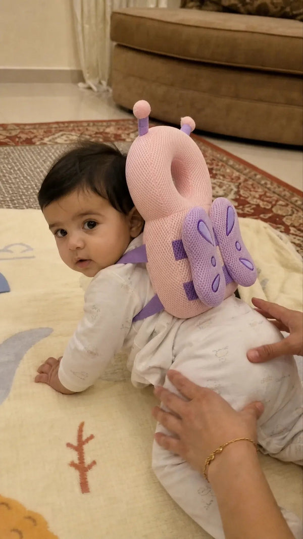 Baby Care Criativae - 転んでも安心、後頭部を守るクッションリュック