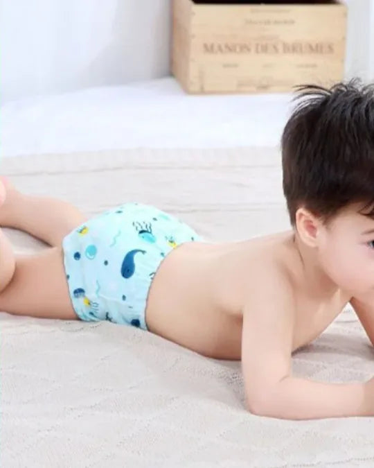 Cute Baby Criativae - おむつ卒業を助ける布トレーニングパンツ3枚セット