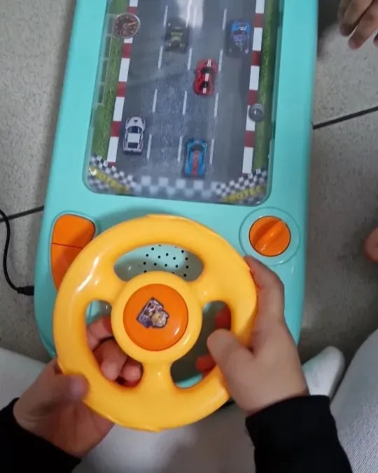 Velociracer Criativae - 本物のハンドルで遊ぶ画面なしレーシングゲーム
