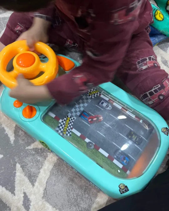 Velociracer Criativae - 本物のハンドルで遊ぶ画面なしレーシングゲーム