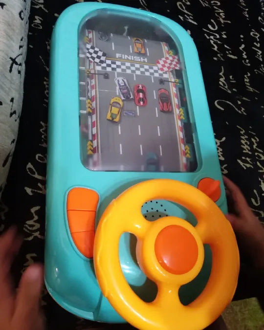Velociracer Criativae - 本物のハンドルで遊ぶ画面なしレーシングゲーム