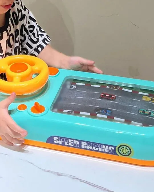 Velociracer Criativae - 本物のハンドルで遊ぶ画面なしレーシングゲーム