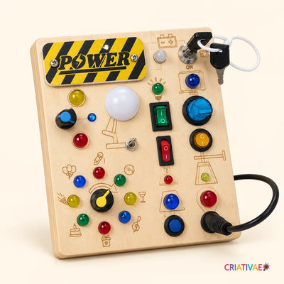 ビジーキッズ Criativae - 光るモンテッソーリ・センサリーボード