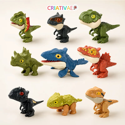 ガブガブザウルス Criativae - 指をパクッとくわえるミニ恐竜セット