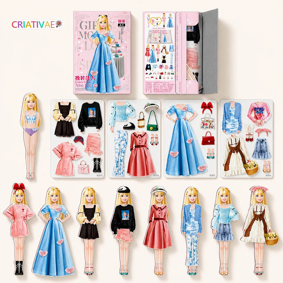 Styldoll Criativae - マグネットで着替えるファッションドール