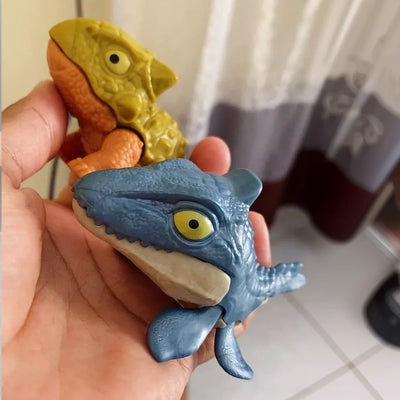 ガブガブザウルス Criativae - 指をパクッとくわえるミニ恐竜セット