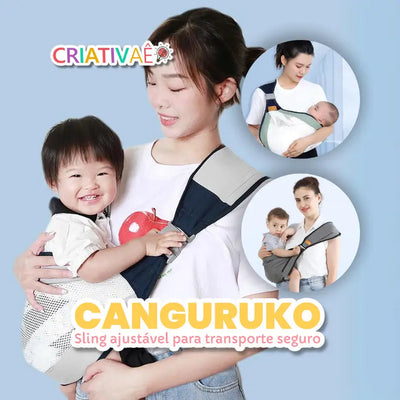 だっこカンガルー Criativae - 両手が自由になる調節式の抱っこスリング