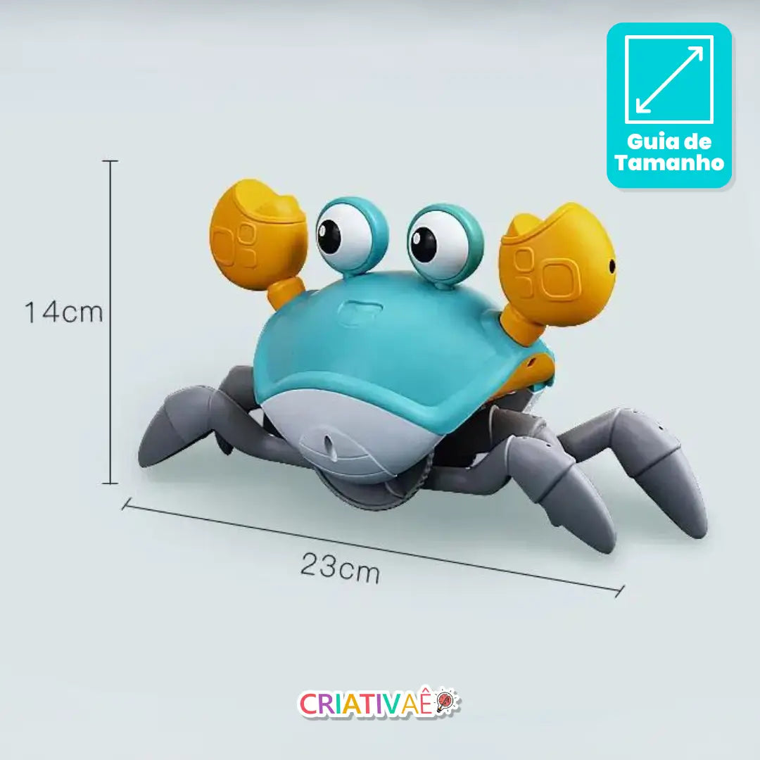 ちょこカニ Criativae - 障害物をよけて走る、ハイハイを誘うカニのおもちゃ