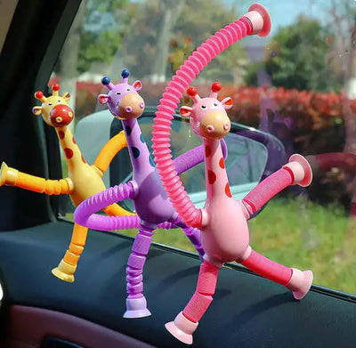 Giraffix Criativae - のびちぢみするキリン4体の感覚あそびセット