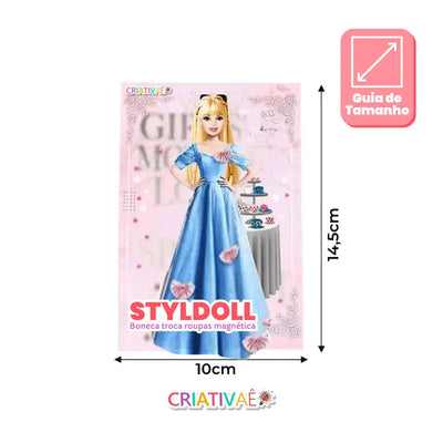 Styldoll Criativae - マグネットで着替えるファッションドール