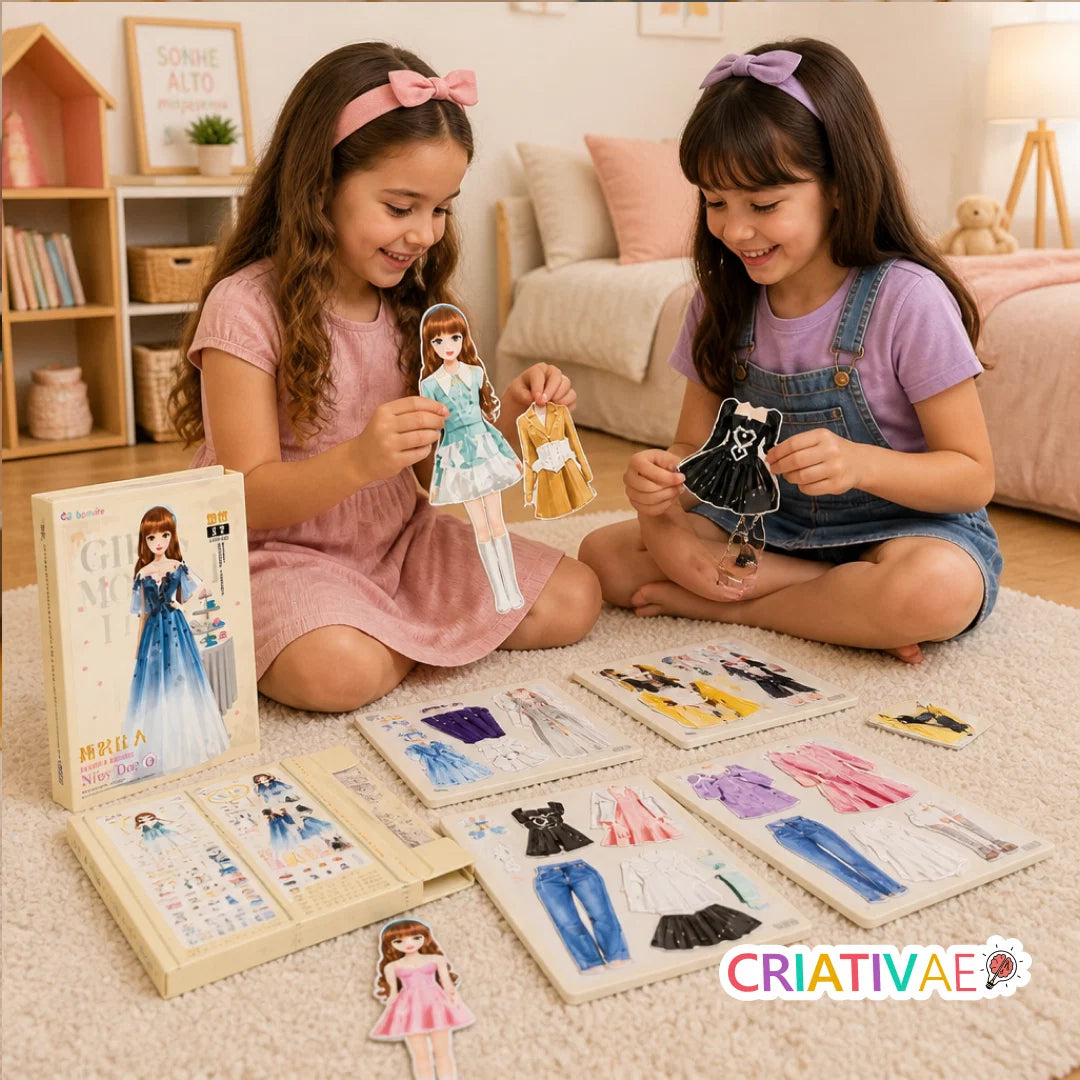 Styldoll Criativae - マグネットで着替えるファッションドール