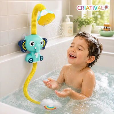 Baby Shower Criativae - 浴槽の縁に吸盤で付くやさしいこどもシャワー