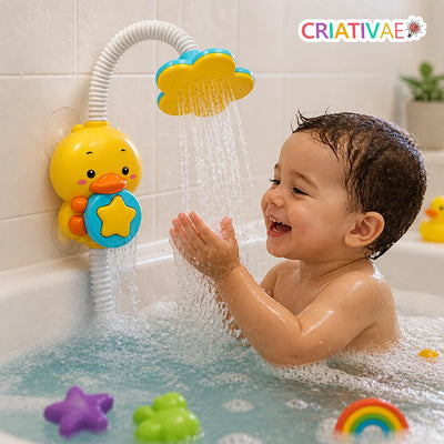 Baby Shower Criativae - 浴槽の縁に吸盤で付くやさしいこどもシャワー