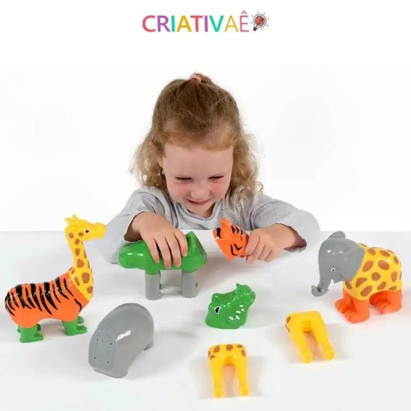 MagnetoZoo Criativae - 組み替えて何度でも遊べるマグネット3Dパズル