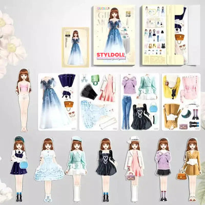 Styldoll Criativae - マグネットで着替えるファッションドール
