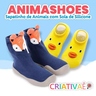 Animashoes Criativae - シリコン底で床をつかむベビーシューズ