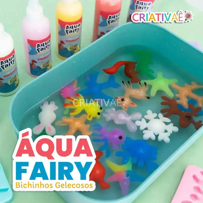 Aqua Fairy Criativae - 水の中でかたまる3Dどうぶつづくりキット