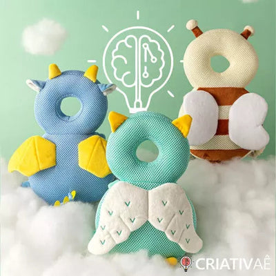 Baby Care Criativae - 転んでも安心、後頭部を守るクッションリュック