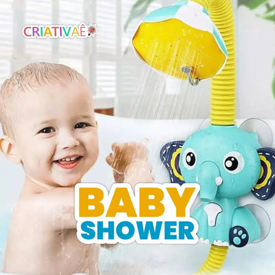 Baby Shower Criativae - 浴槽の縁に吸盤で付くやさしいこどもシャワー
