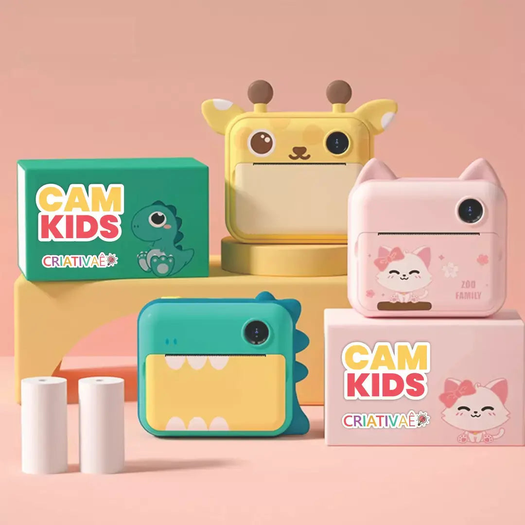 Cam Kids Criativae - その場でプリントできるこどもカメラ