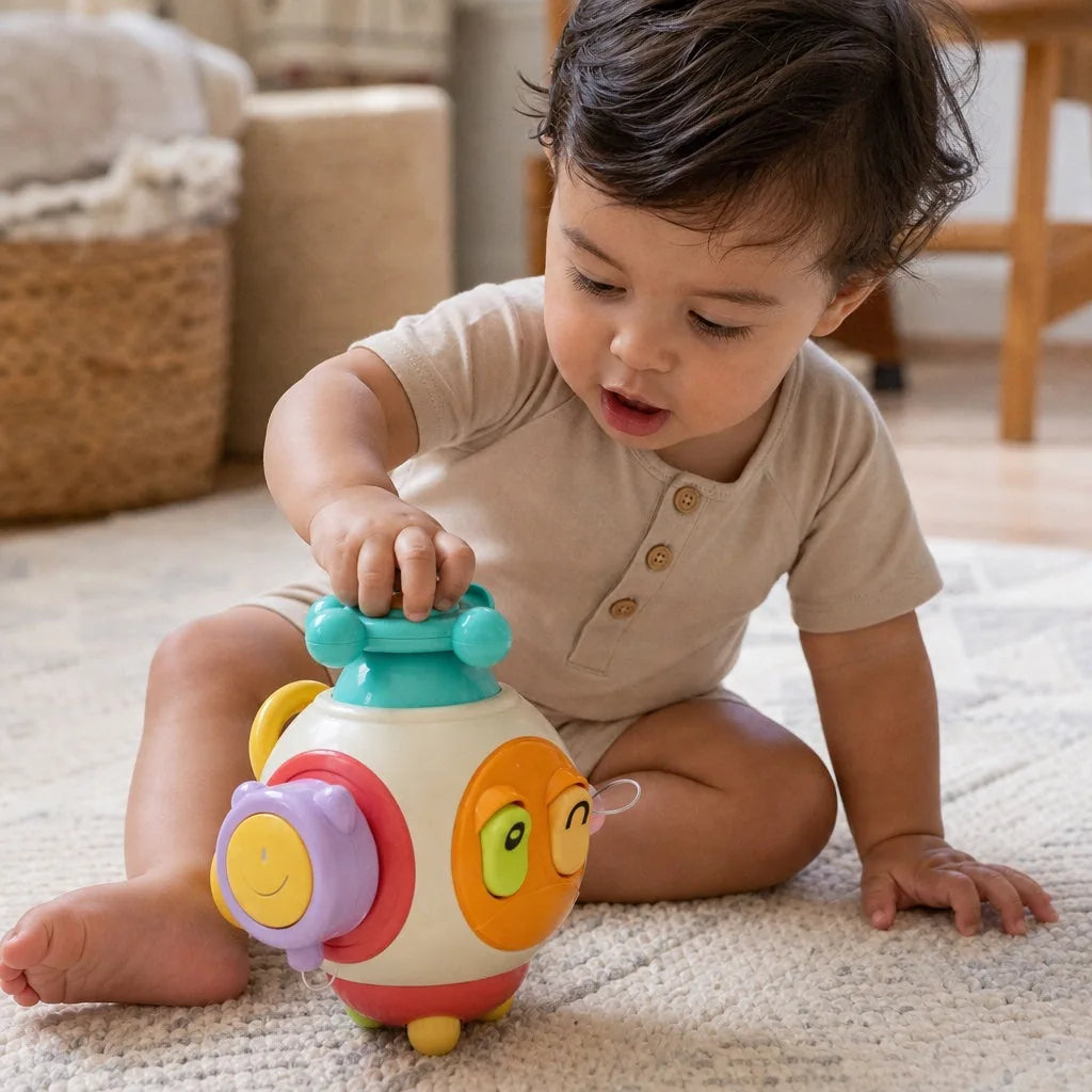 CuboBaby Criativae - 6つの仕掛けが詰まったモンテッソーリ知育キューブ