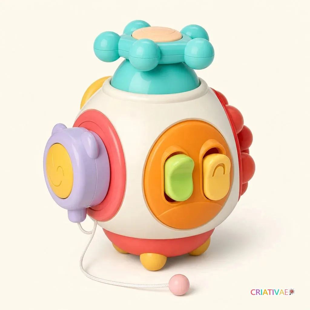 CuboBaby Criativae - 6つの仕掛けが詰まったモンテッソーリ知育キューブ