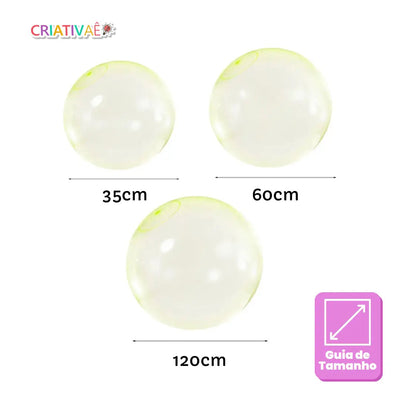 Gigantball Criativae - 空気でも水でも遊べる特大バブルボール