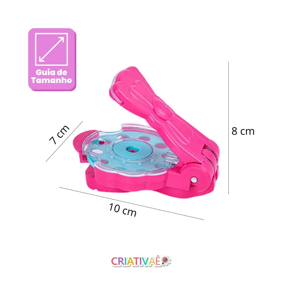 Hair Glam Criativae - 髪にラインストーンをつける携帯スタイラー