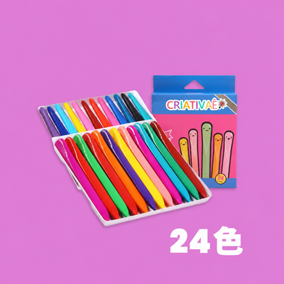 よごれないクレヨン Criativae - 手が汚れない三角クレヨン