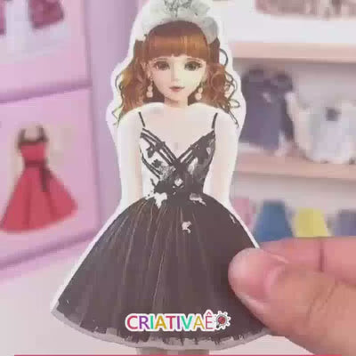 Styldoll Criativae - マグネットで着替えるファッションドール