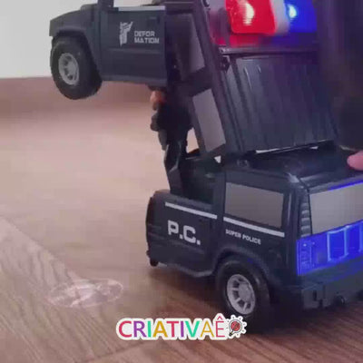 Robotcar Criativae - 車からロボットに変形する2WAYパトカー