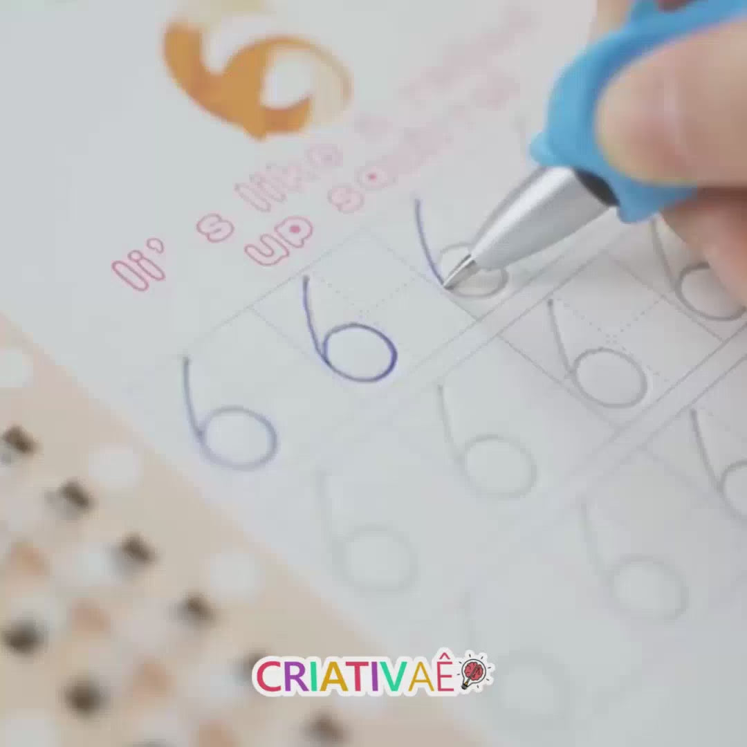 まほうのノート Criativae - 何度でも書いて消える4冊の運筆ノート