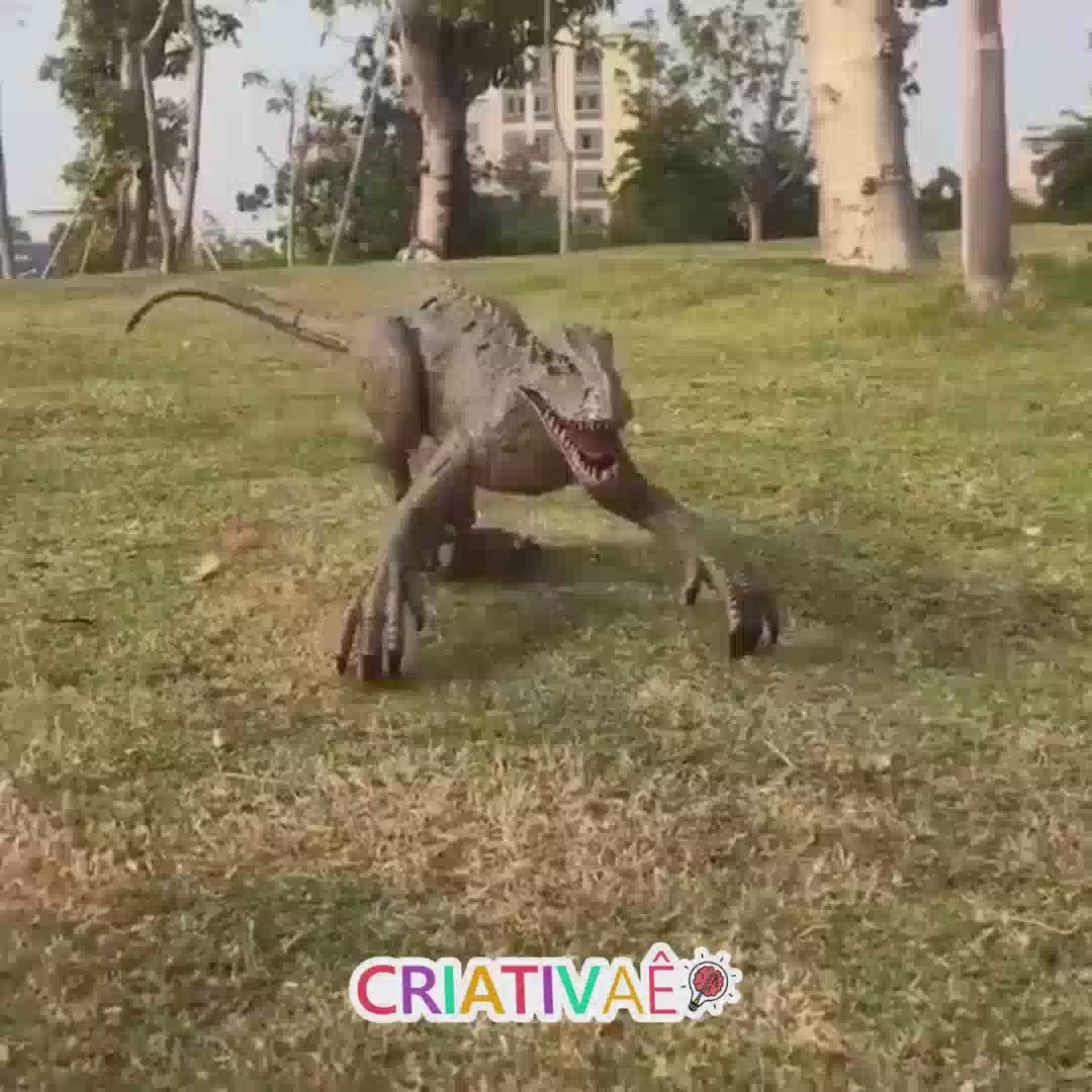 T-RunRex Criativae - 光と音で動くリモコン恐竜