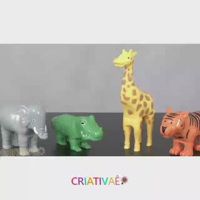 MagnetoZoo Criativae - 組み替えて何度でも遊べるマグネット3Dパズル