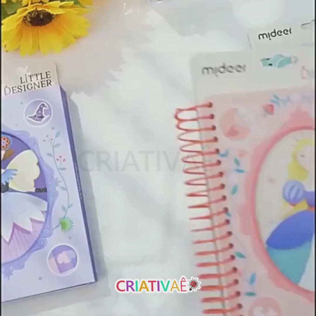 おしゃれアトリエ Criativae - 塗って切って着せかえるファッションブック