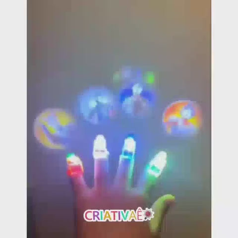 ゆめプロジェクター Criativae - 天井にお話を映すゆびわ型プロジェクター